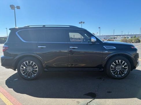 Certified 2021 Nissan Armada Platinum w/ Captain's Chairs Package RWD image 7