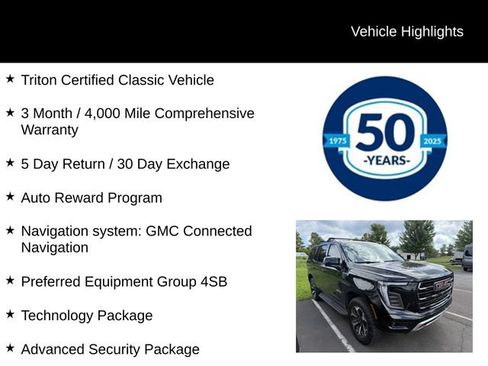 Used 2025 GMC Yukon AT4 w/ AT4 Premium Package AWD/4WD image 6