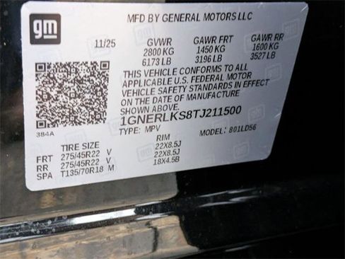 New 2026 Chevrolet Traverse RS w/ LPO, Floor Liner Package image 33