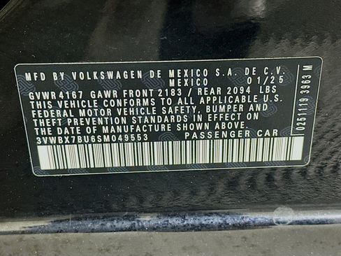 Used 2025 Volkswagen Jetta Sport image 12