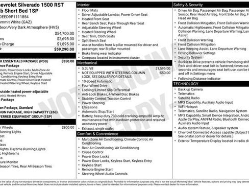 Certified 2023 Chevrolet Silverado 1500 RST w/ LPO, Dark Essentials Package AWD/4WD image 16