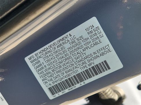 Used 2025 Honda Pilot Touring image 34