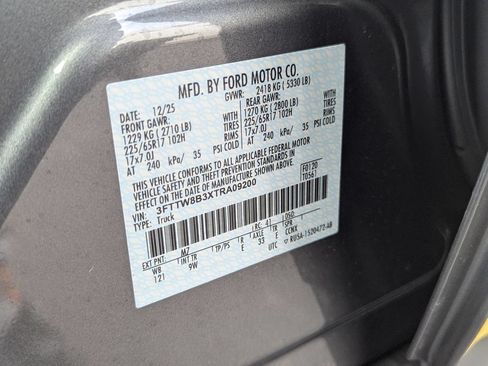 New 2026 Ford Maverick XL w/ Equipment Group 101A AWD/4WD image 13
