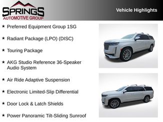 Used 2022 Cadillac Escalade ESV Premium Luxury Platinum w/ LPO, Radiant Package AWD/4WD video 2