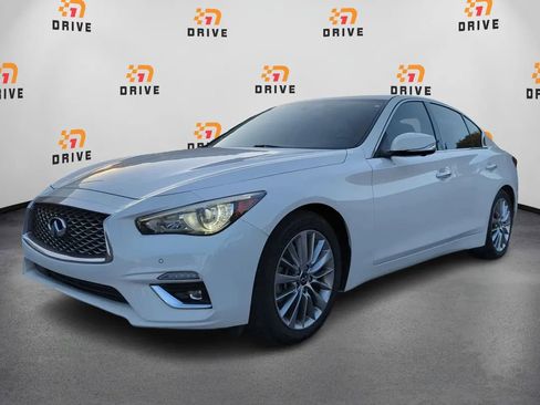 Used 2021 INFINITI Q50 Luxe image 1