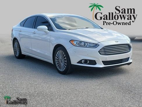 Used 2015 Ford Fusion Titanium AWD/4WD image 1