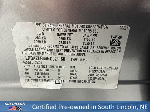 Used 2022 Buick Envision Preferred w/ Safety Package image 15