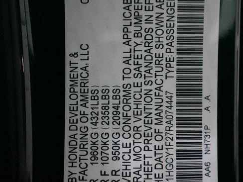 Certified 2024 Honda Accord LX image 29