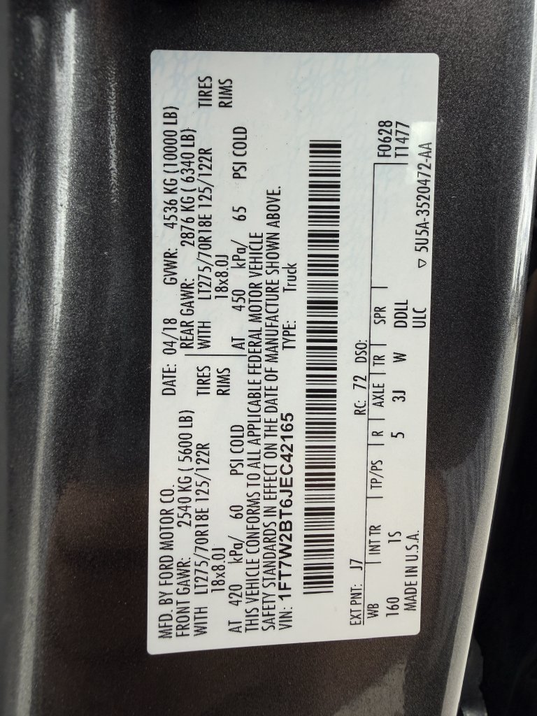 Used 2018 Ford F250 XL w/ STX Appearance Package AWD/4WD image 29