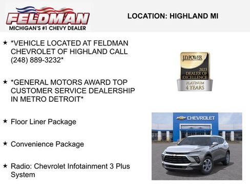 New 2026 Chevrolet Blazer LT image 3