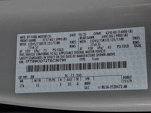 New 2026 Ford F350 XL w/ STX Appearance Package image 10