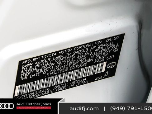 Used 2020 Lexus IS 350 F Sport image 25