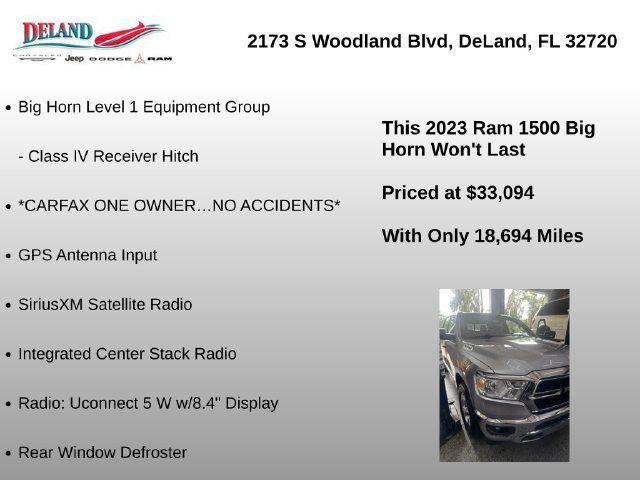 Used 2023 RAM 1500 Big Horn RWD image 6