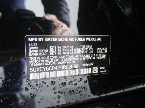 Certified 2023 BMW X6 xDrive40i w/ M Sport Package image 32