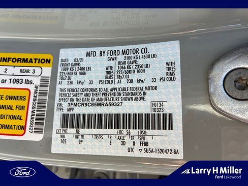 Used 2021 Ford Bronco Sport Outer Banks image 25