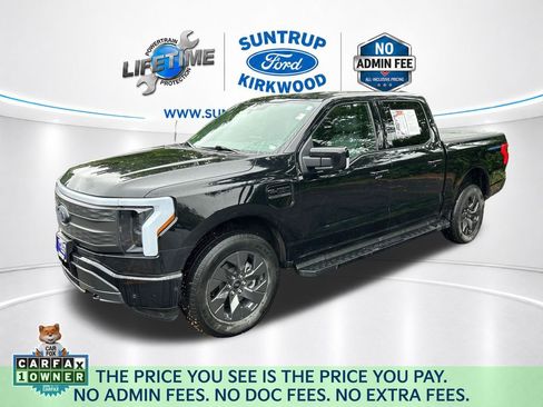 Used 2022 Ford F150 Lightning Lariat AWD/4WD image 1