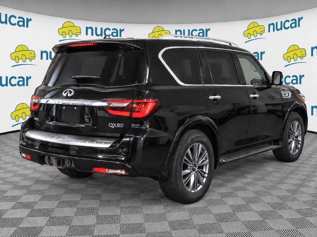 Used 2022 INFINITI QX80 Luxe w/ All-Season Package AWD/4WD image 4