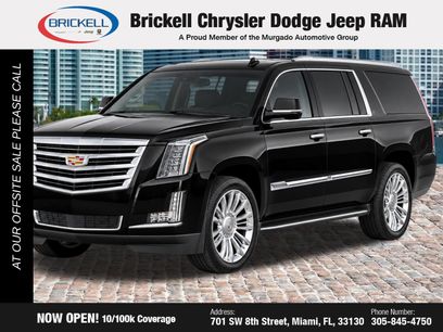 Used 2019 Cadillac Escalade ESV Platinum