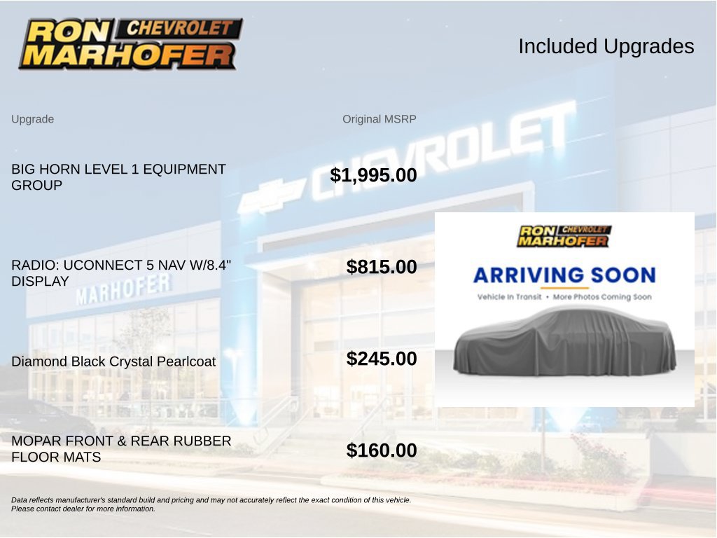 Used 2023 RAM 1500 Big Horn AWD/4WD image 2