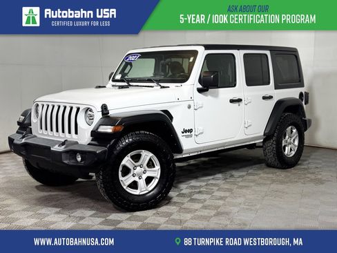 Used 2021 Jeep Wrangler Unlimited Sport image 1