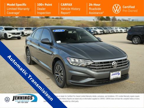 Certified 2021 Volkswagen Jetta S w/ Driver Assistance Package image 1