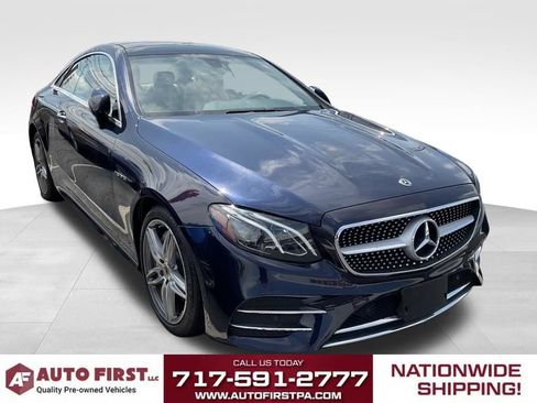Used 2019 Mercedes-Benz E 450 4MATIC Coupe w/ AMG Line Package image 1