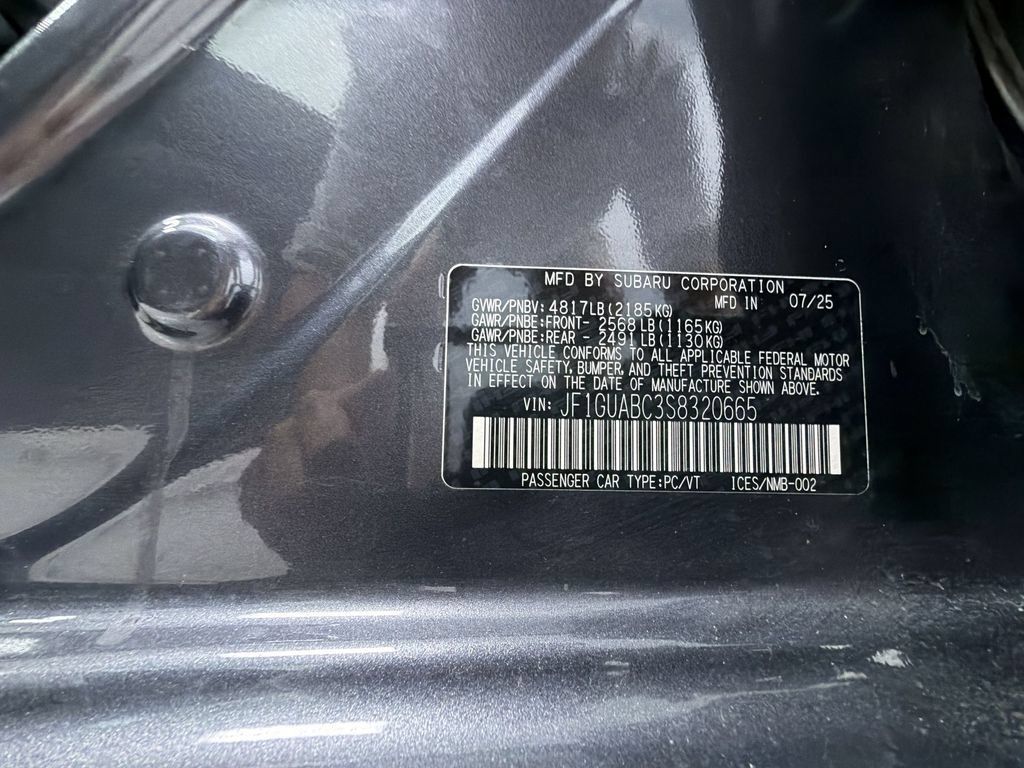 Certified 2025 Subaru Impreza 2.0i AWD/4WD image 18