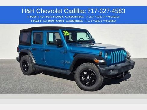Used 2020 Jeep Wrangler Unlimited Sport S image 1