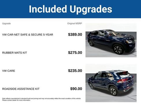 Used 2022 Volkswagen Atlas Cross Sport SE AWD/4WD image 5