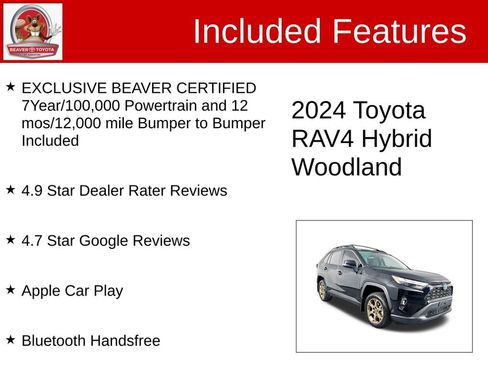 Used 2024 Toyota RAV4 AWD Hybrid image 4