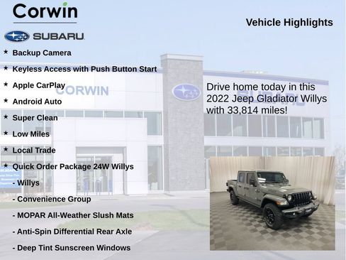 Used 2022 Jeep Gladiator Sport AWD/4WD image 6