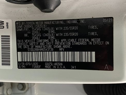 Used 2021 Toyota Highlander Limited image 37