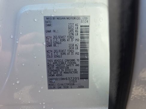 Used 2024 Nissan Frontier SV w/ SV Convenience Package RWD image 32