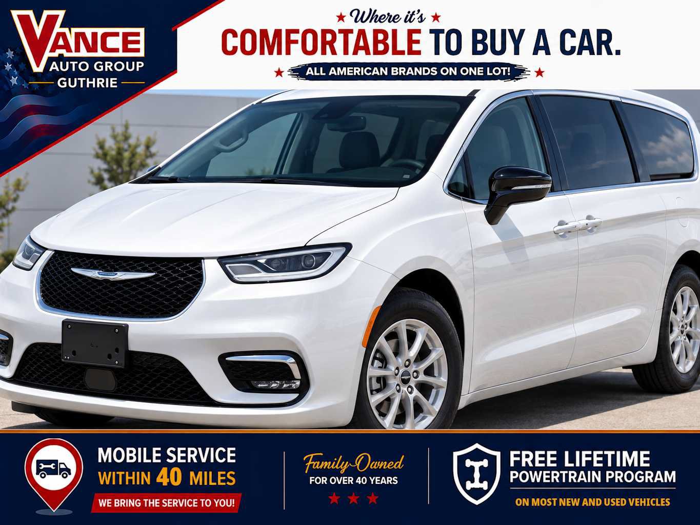 Used 2024 Chrysler Pacifica Touring-L FWD image 1