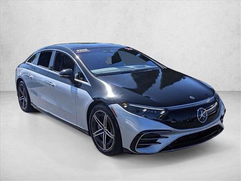 Used 2023 Mercedes-Benz EQS 450+ 4MATIC Sedan image 3