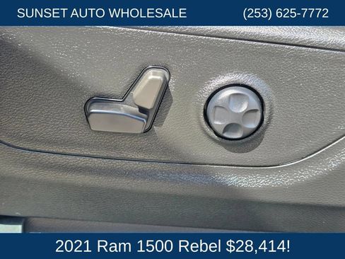 Used 2021 RAM 1500 Rebel w/ Rebel Level 2 Equipment Group AWD/4WD image 33