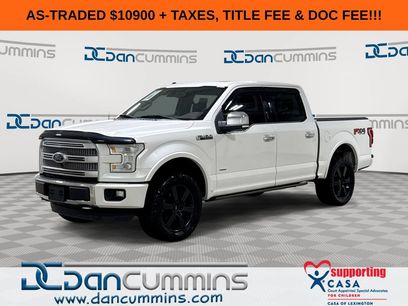 Used 2015 Ford F150 Platinum w/ Equipment Group 701A Luxury