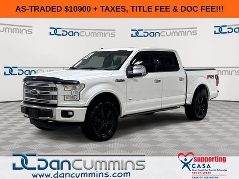 Used 2015 Ford F150 Platinum w/ Equipment Group 701A Luxury AWD/4WD image 1