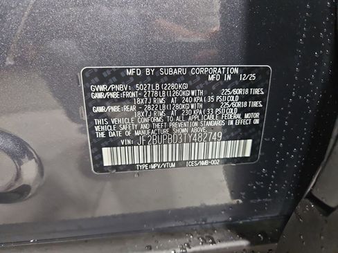 New 2026 Subaru Outback Premium image 28