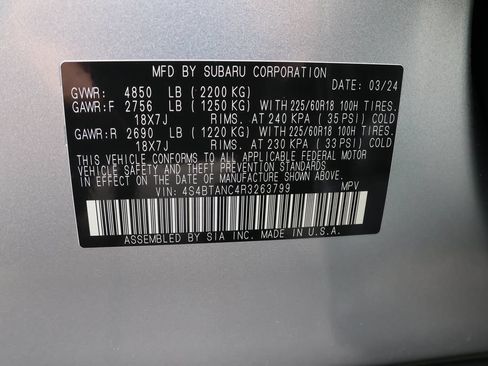 Used 2024 Subaru Outback Limited AWD/4WD image 46