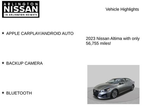 Used 2023 Nissan Altima 2.5 SV w/ SV Premium Package FWD image 8