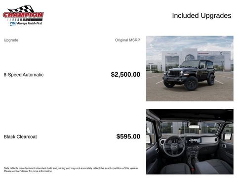 New 2026 Jeep Wrangler Sport image 6