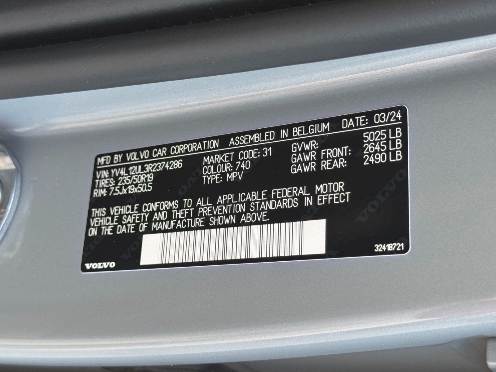 Used 2024 Volvo XC40 B5 Plus w/ Climate Package AWD/4WD image 45