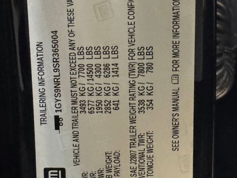 Certified 2025 Cadillac Escalade ESV Sport image 24