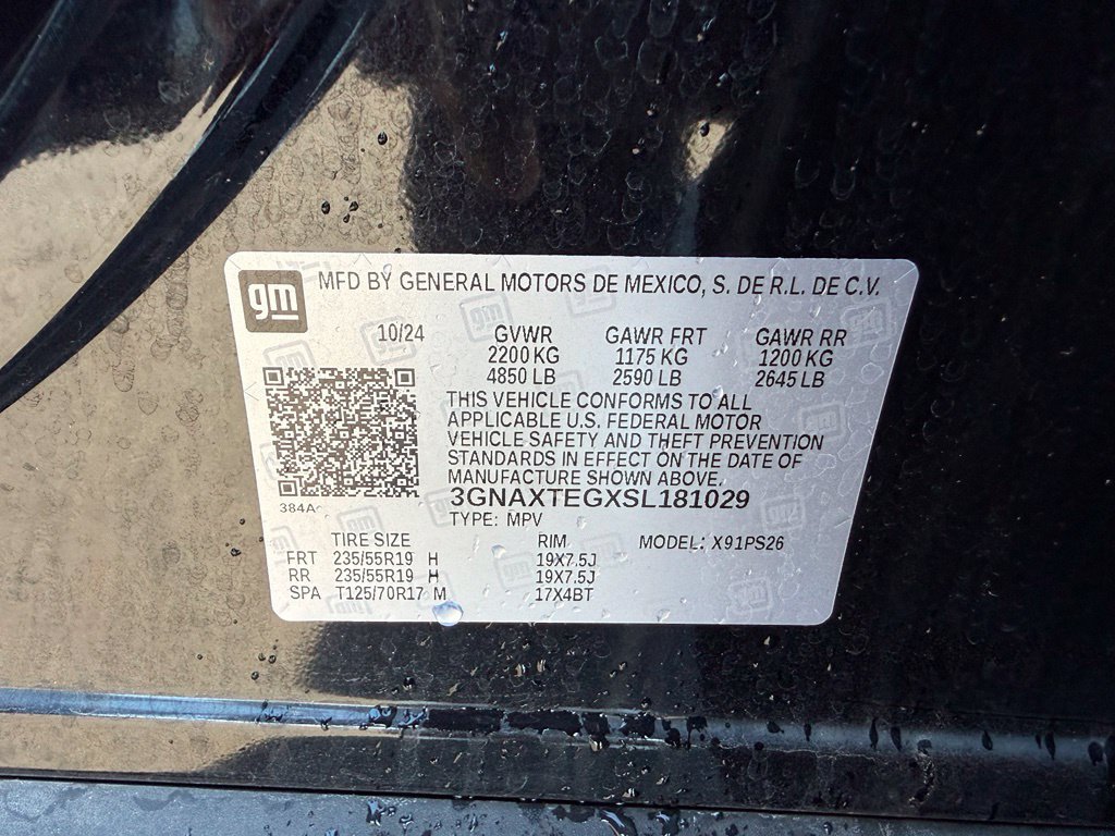 Used 2025 Chevrolet Equinox RS w/ Safety and Technology Package AWD/4WD image 33