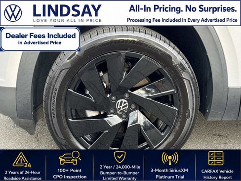 Used 2024 Volkswagen Atlas SE w/ Panoramic Sunroof Package AWD/4WD image 9