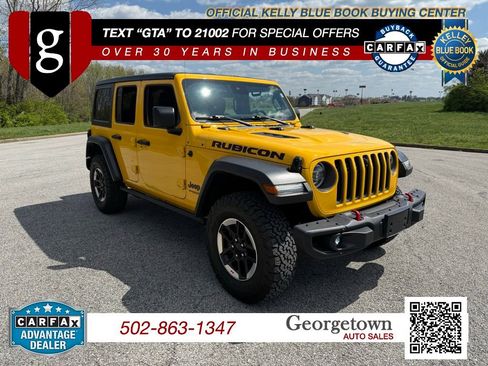 Used 2021 Jeep Wrangler Unlimited Rubicon w/ Dual Top Group image 1