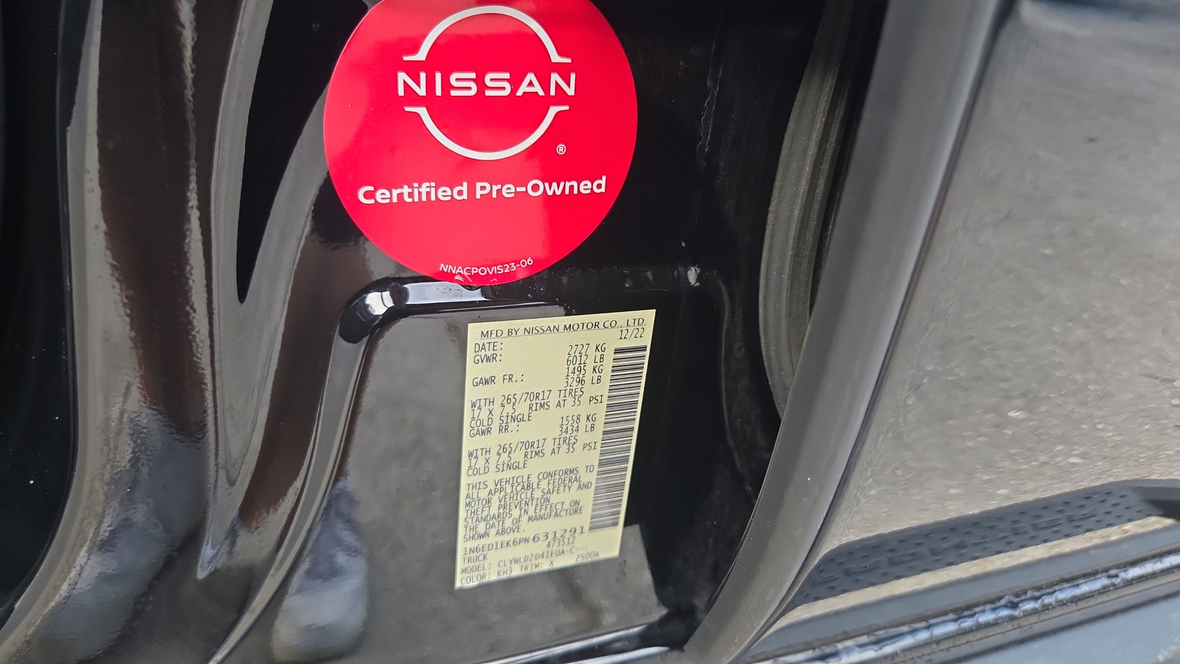 Certified 2023 Nissan Frontier PRO-4X w/ Pro Convenience Package AWD/4WD image 32