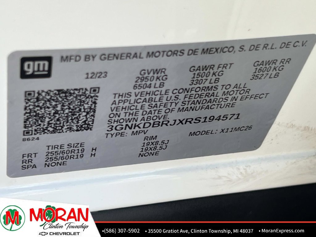 Used 2024 Chevrolet Blazer EV LT AWD/4WD image 18