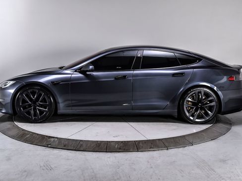 Used 2021 Tesla Model S Plaid AWD/4WD image 3